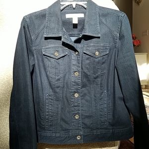 Classic Chico's jean jacket, size 1